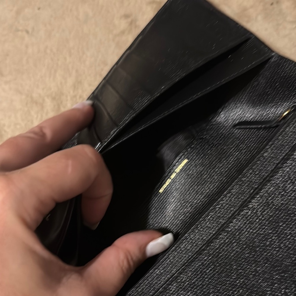 CHANEL Classic Black Leather Wallet - Picture 13 of 16